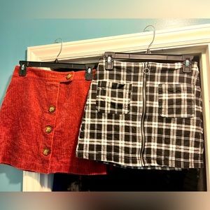 Skirts from Francesca’s Boutique
